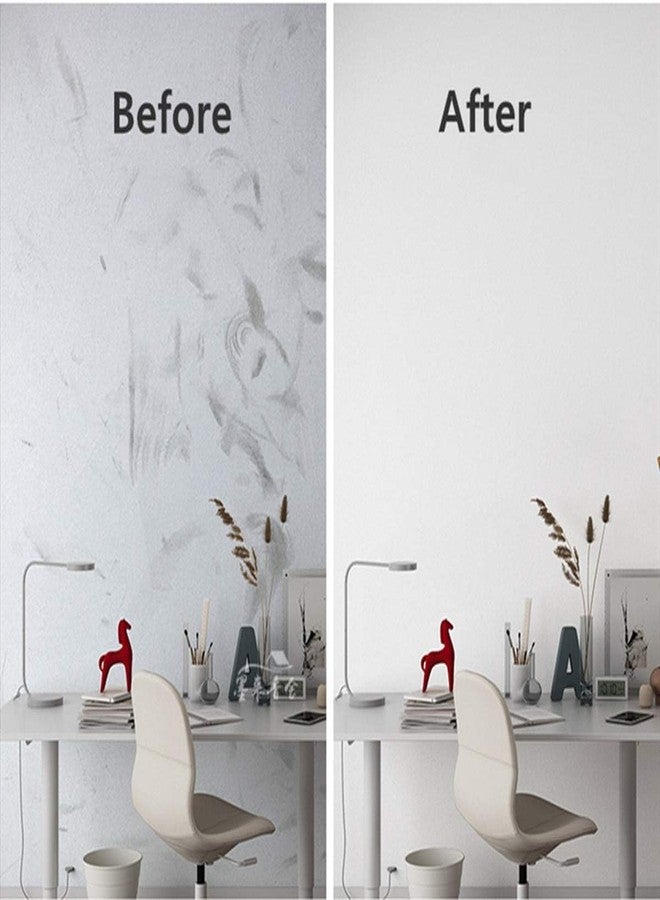 صن بيرد ورق جدران أبيض من صن بيرد، ورق لاصق أبيض غير لامع، ورق لاصق ذاتي اللصق قابل للإزالة، لفة فيلم فينيل سميك للخزائن وغرفة النوم لتزيين الجدران (60 × 200 سم) - Image 3